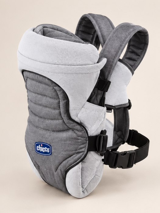 Chicco Soft & Dream Ergonomic Multi-Position Baby Carrier – Grey Edition