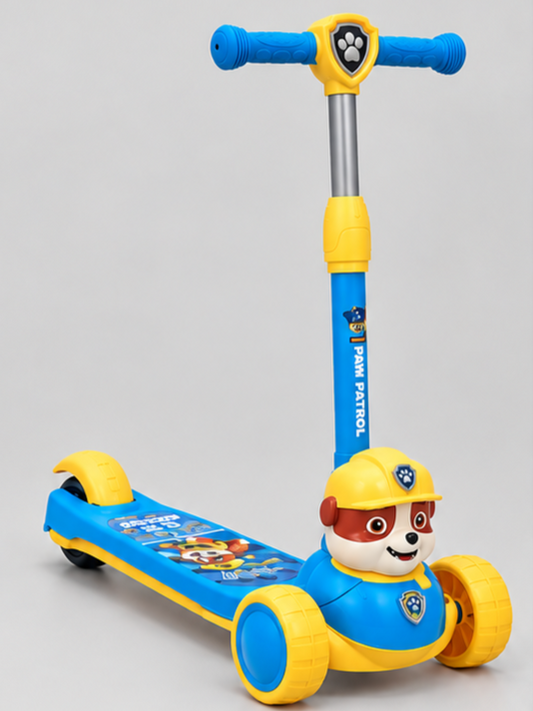 Paw Patrol 3-Wheel Kids Kick Scooter with Music
