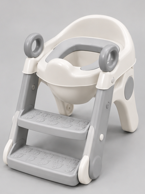 Imported 3-in-1 Multifunctional Baby Potty Trainer & Toilet Ladder Seat