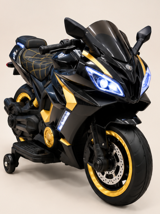 Luxury Kids Electric Sports Heavy Bike Ride-On