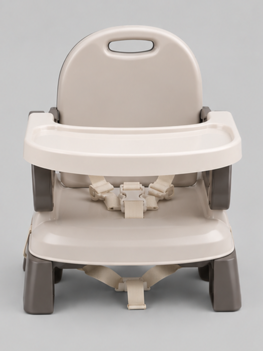 Mastela Deluxe Comfort Folding Booster Seat – Portable Baby Feeding Seat