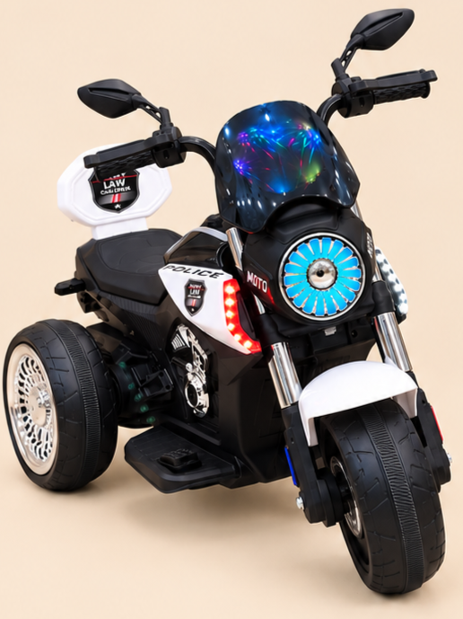 Imported Police Patrol Electric Motorcycle – Dual Battery & Dual Motor