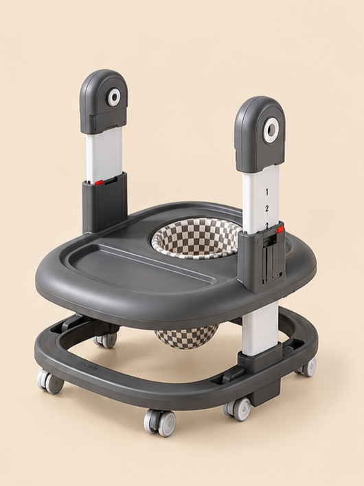 Kidilo Multi-Functional 3-in-1 Baby High Chair, Walker & Rocker- 015