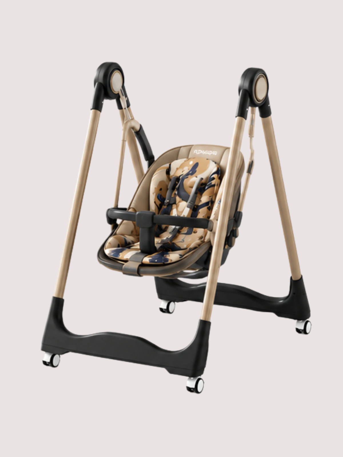 PopyPapa Multi-Functional Baby High Chair & Swing