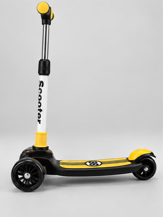 Racing Sports 3-Wheel Kids Kick Scooty with Music & Lights
