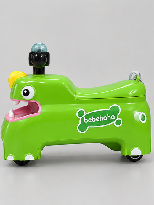 Bebehaha Dinosaur Lights & Music Toddler Push Car