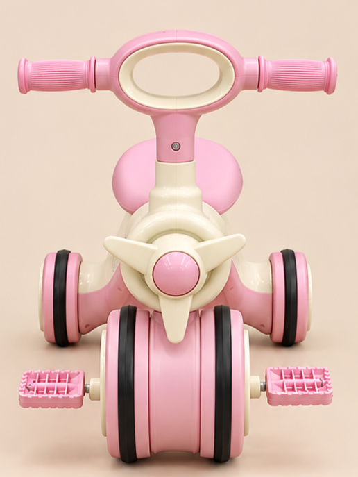 Imported QiLeJia Kids Airplane-Style Tricycle with Music & Lights