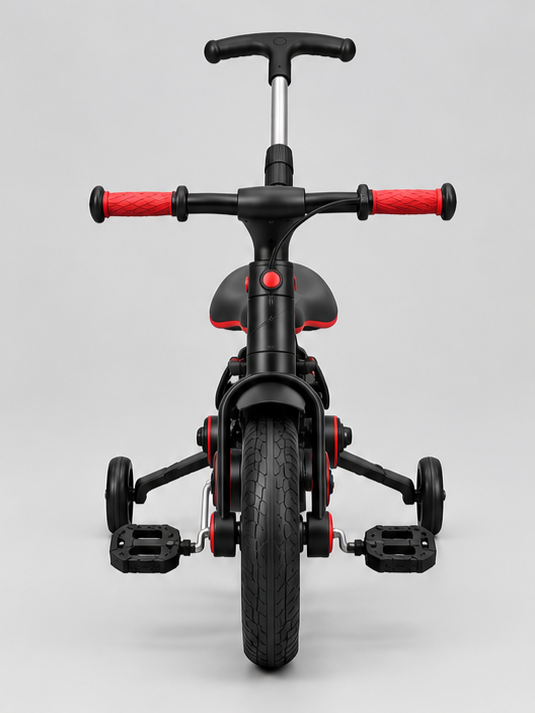 4-in-1 Imported Multifunctional Kids Push Tricycle & Balance Bike