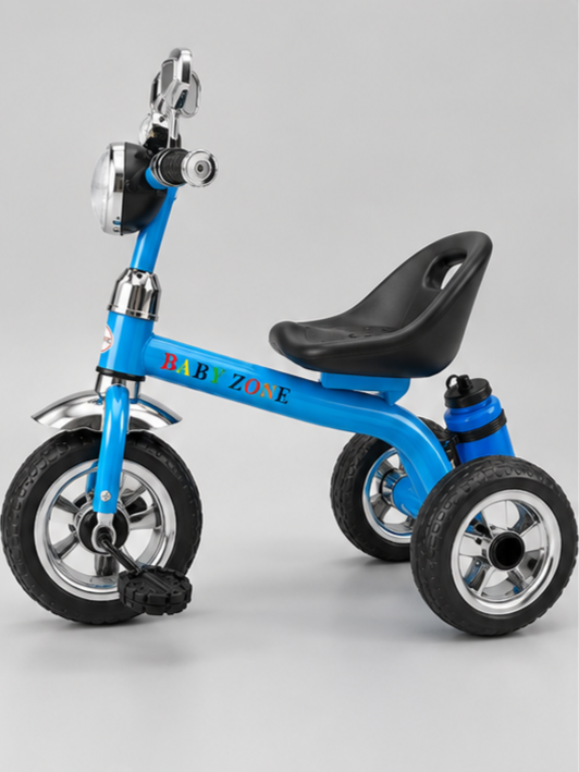 Retro Rider Chopper Tricycle with Water Bottle & Side Mirrors