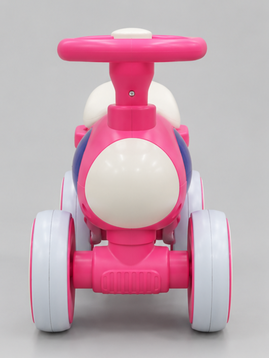 Fiber Light & Music Toddler Aeroplane Balance Ride-On